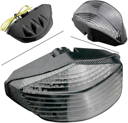 ya 10 9.16 zhengce Turn Signals LED Tail Light light bulbs Smoke Fit for Ducati MONSTEL 696 79