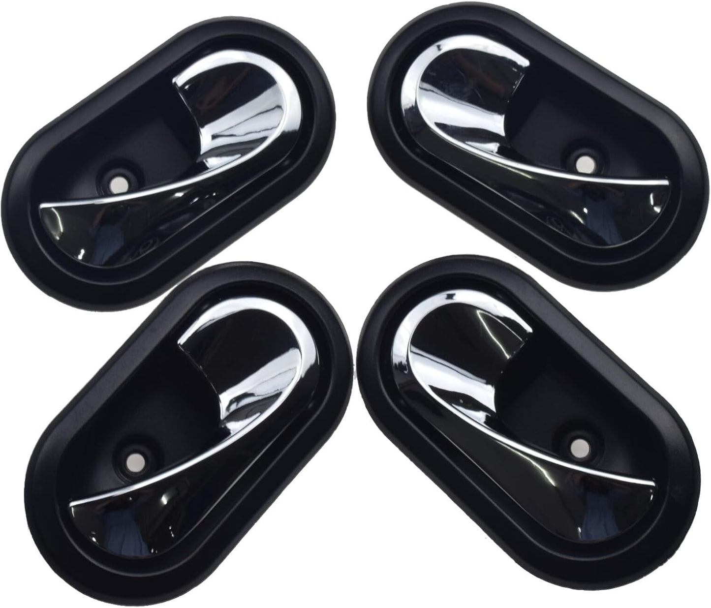 ya 2 8.15 8200733848 Inner Door Handle 4 Piece Set for Renault Logan Duster 2012-2016