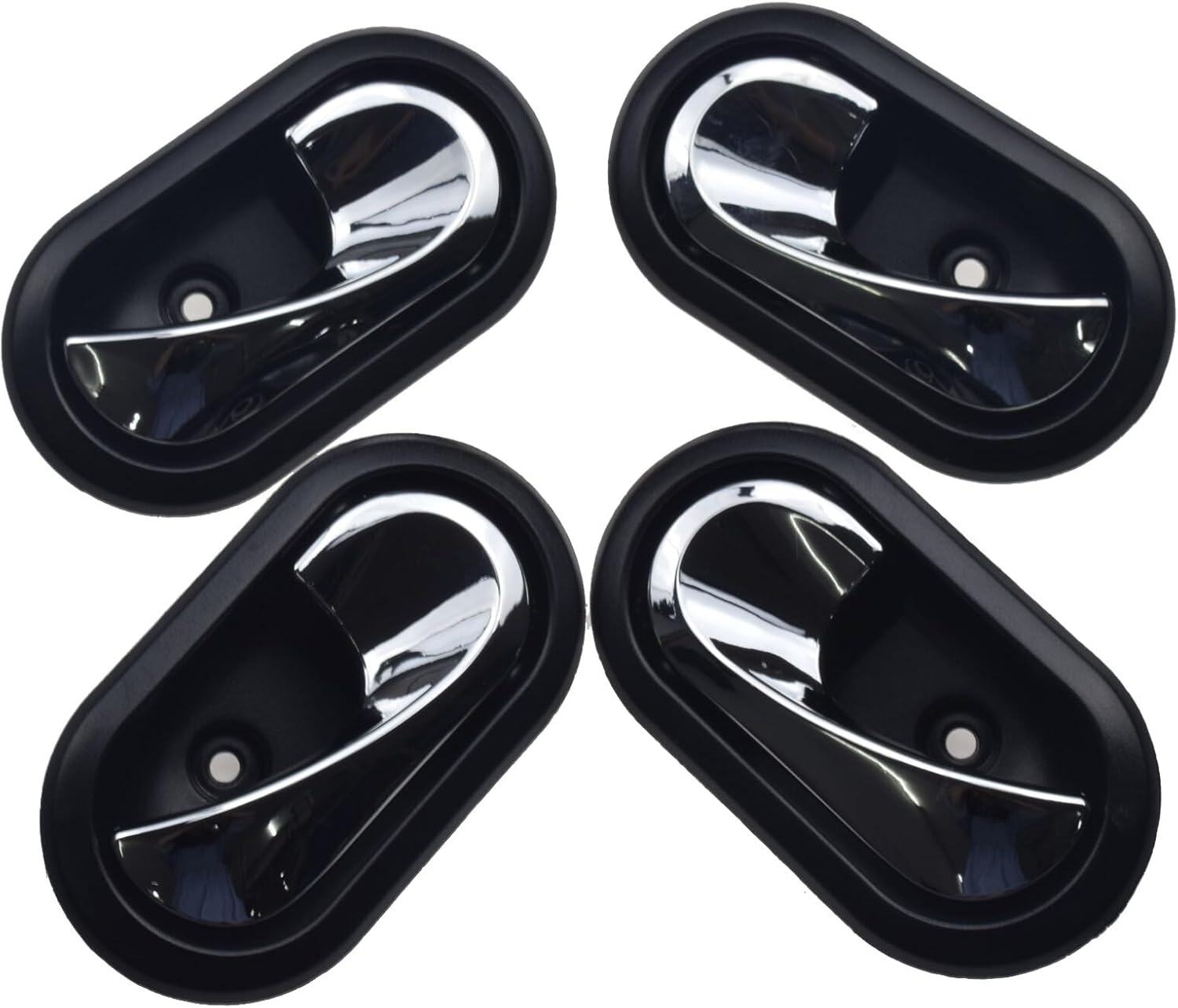 ya 2 8.15 8200733848 Inner Door Handle 4 Piece Set for Renault Logan Duster 2012-2016