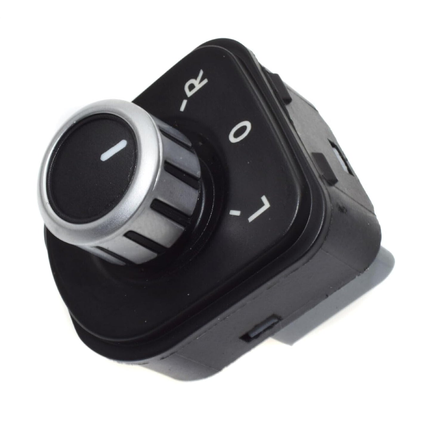 ya 4 8.8.2 Chrome Side Mirror Adjustment Switch Knob Suitable for VW for Golf for Jetta for Tiguan for Passat Rabbit
