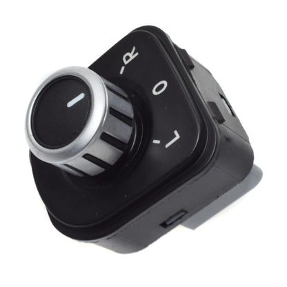 ya 8 8.24 baidi Chrome Side Mirror Adjustment Switch Knob Suitable for VW for Golf for Jetta for Tiguan for Passat Rabbit
