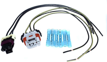 ya 7 8.24 baidi For 00-14 for Freightliner Columbia Truck Headlight + Turn Signal Wiring Pigtail Kit 