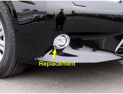 ya 4 8.24 baidi Replacement for Toyota RAV4 1995-1997 Left Front Bumper Fog Light Housing White 