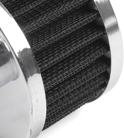 ya 13 9.15 baidi 2X Extra Flow 1 to 1-1/4 Push In Valve Cover Baffled Breather Vent Filter