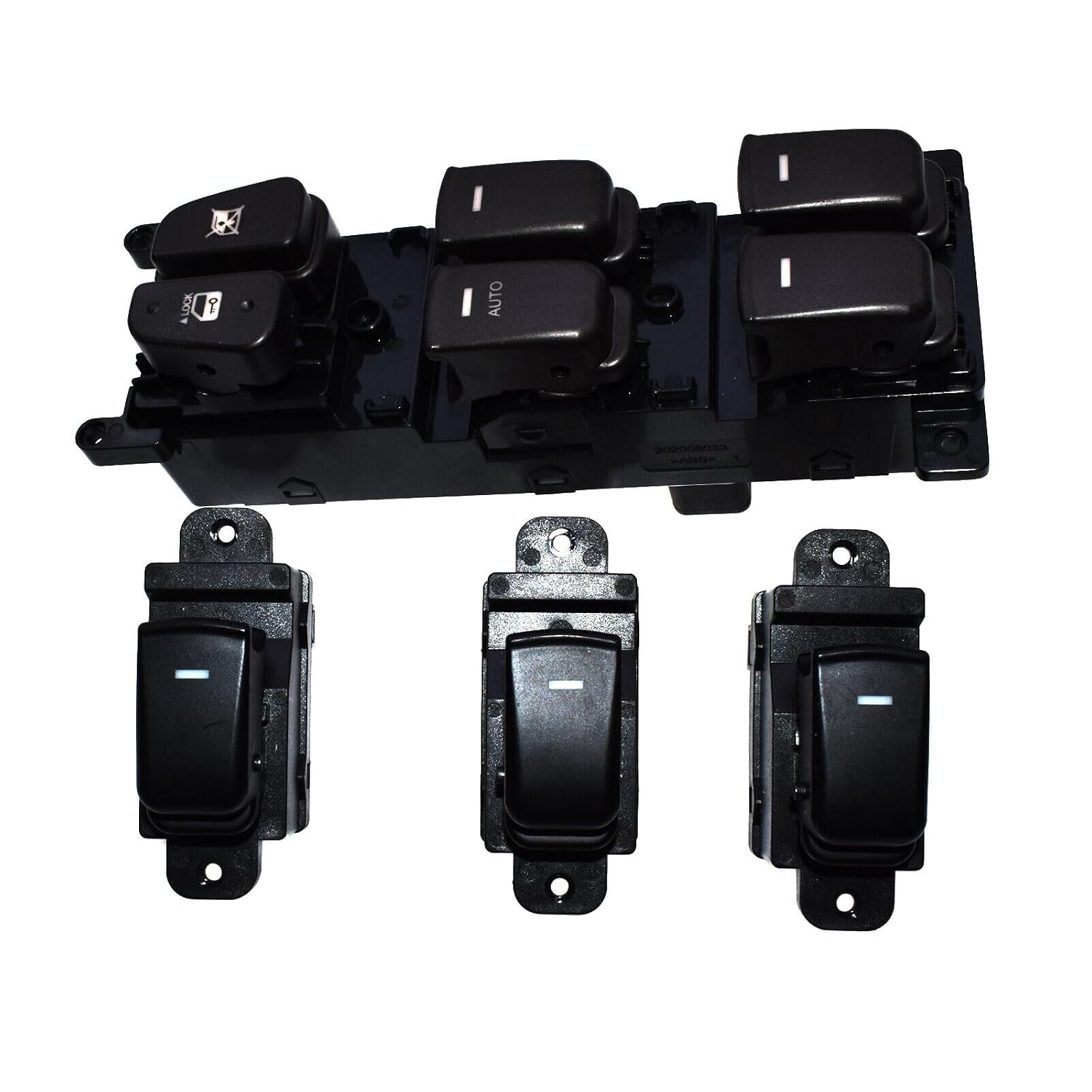 ya 8 8.24 baidi Front Left + Passenger Power Window Switch for Hyundai Sonata GLS SE 2008-2010 