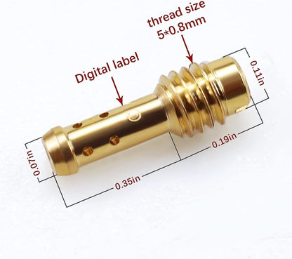 ya 2 8.15 21xpilot jet 8 Bleed Holes for VM/TM/TMX VM22/210 AX100 EN GN TZR TMS