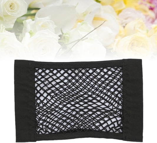 ya 2 8.15 1PCS Car Trunk Double-Layer Net Back Storage Pouch Vehicle Sundries Organizer