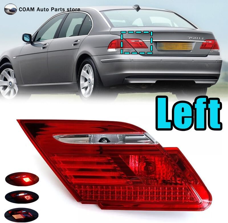 ya 4 8.14 for BMW 7 Series E65 E66 2005-2008 Left Inner LED Tail Light Signal Light 