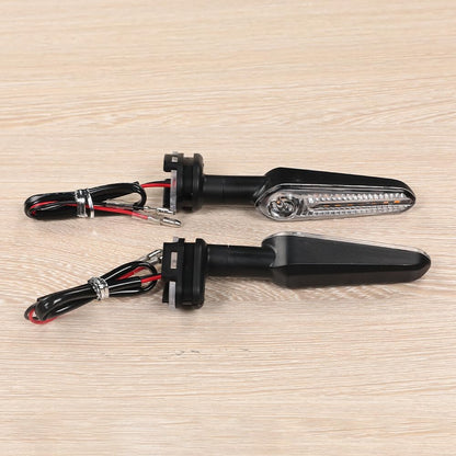 ya 13 9.15 baidi Front/Rear LED Turn Signal Light Blinker Flowing Flash Indicator Lamp for Yamaha