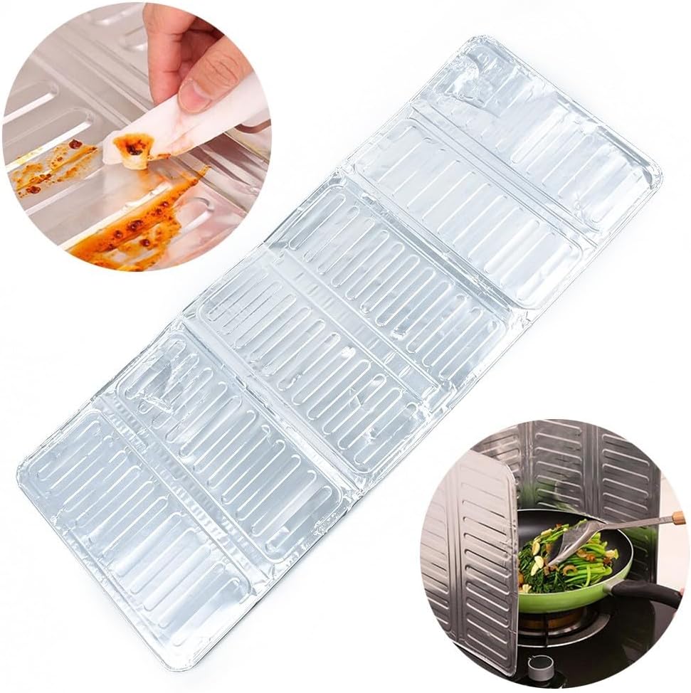 ya 14 9.20 baidi Foil Kitchen Cooking Oil Splash Guards Gas Stove Removal Scald Proof Board AU-1
