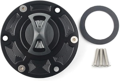 ya 9 10.24 Fuel Gas Tank Cap Cover Fit Aprilia RS125/RS250 RSV1000 Tiger 800 1050 Titanium