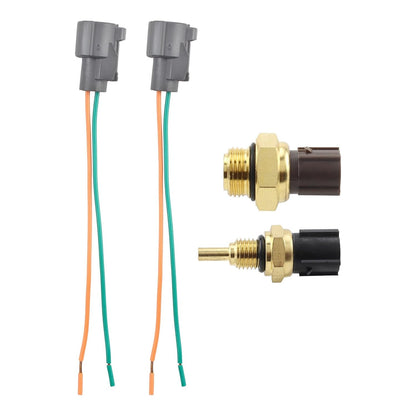 ya 11 9.14 baidiCooling Fan Switch+Coolant Temp Sensor+Connectors for Honda for Civic 37760-P00-003