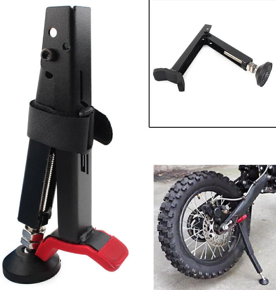 ya 4 8.8.2 for Foldable Tire Re2xing Tool Red Motorcycle Side Rear Wheel Stand Support