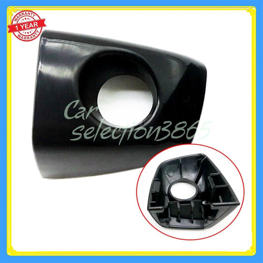 ya 2 8.15 1-Pack Black Front Left Outside Door Handle Cover Keyhole Cover Suitable for A6 C7 2012-18