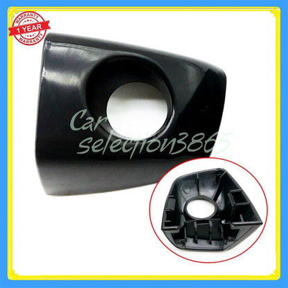 ya 2 8.24 baidi 1-Pack Black Front Left Outside Door Handle Cover Keyhole Cover Suitable for A6 C7 2012-18