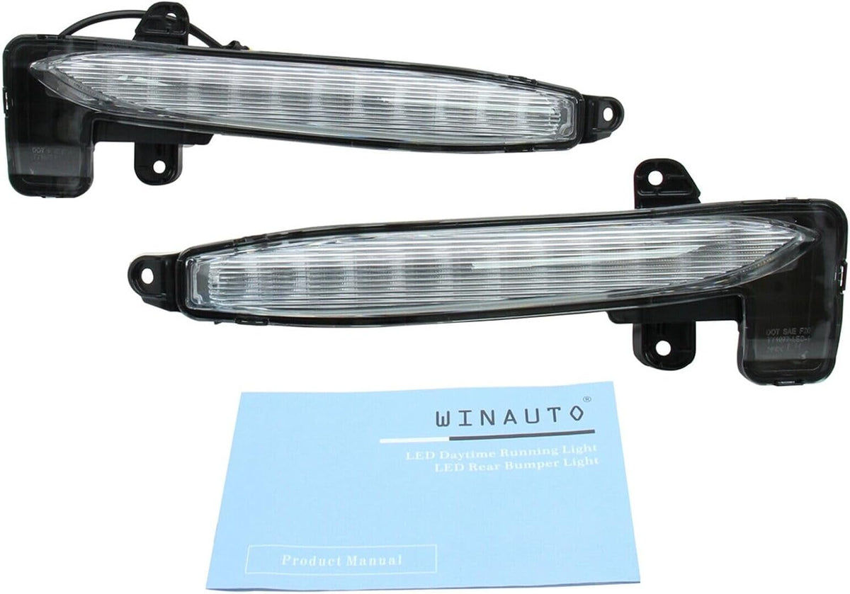 ya 4 8.8 Daytime Running Lights Anti-collision Fog Lights L&R for 20-21 for Toyota Corolla SE/XSE Kit 