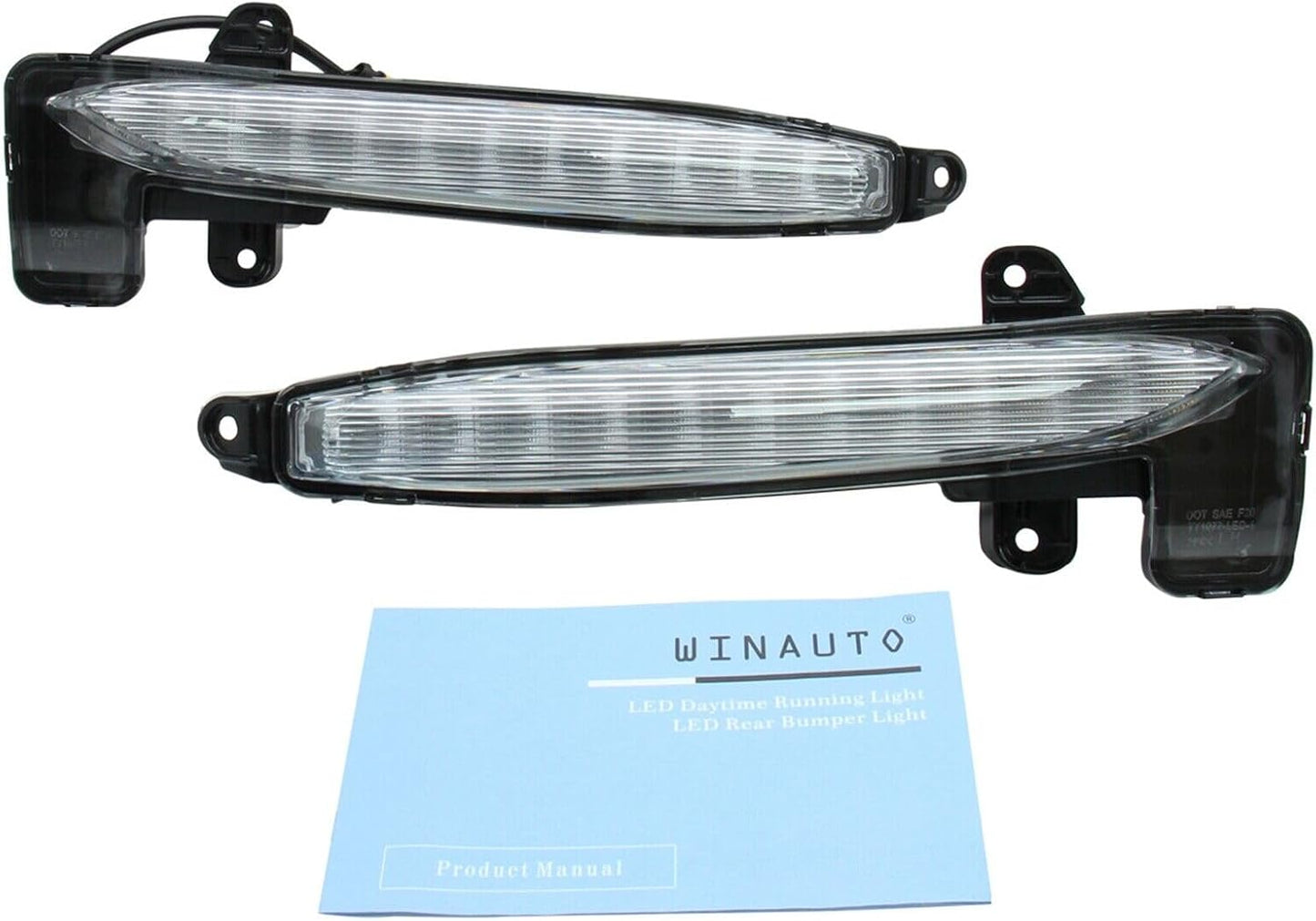 ya 3 8.24 baidi Daytime Running Lights Anti-collision Fog Lights L&R for 20-21 for Toyota Corolla SE/XSE Kit 