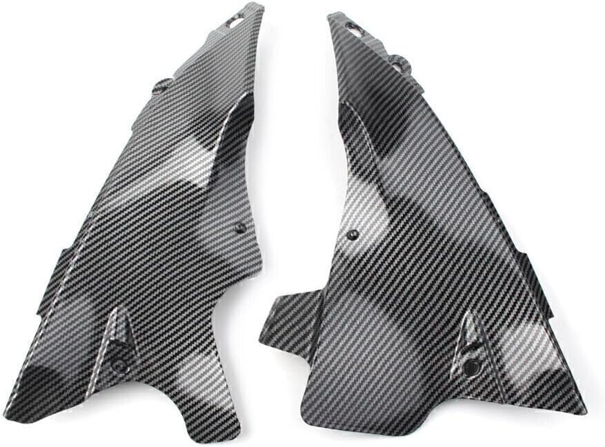 ya 23 10.7 baidi Front Dash Air Tube Trim Cover for Yamaha YZF-R1 YZF R1 2004-2006 Carbon Pattern