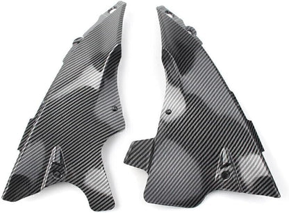 ya 23 10.7 baidi Front Dash Air Tube Trim Cover for Yamaha YZF-R1 YZF R1 2004-2006 Carbon Pattern