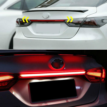 ya 4 8.24 baidi Red Car Rear Door Trunk Tail/Brake Light Molded LED for Toyota for Camry 2021-2023