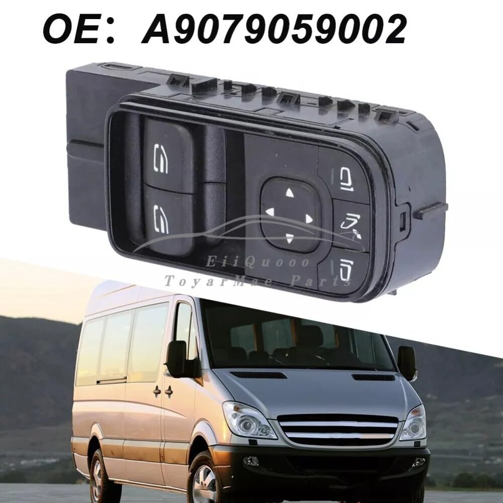 ya 8 8.24 baidi for 2019-2024 Mercedes Sprinter Front Left Door Master Window Switch 9079059002