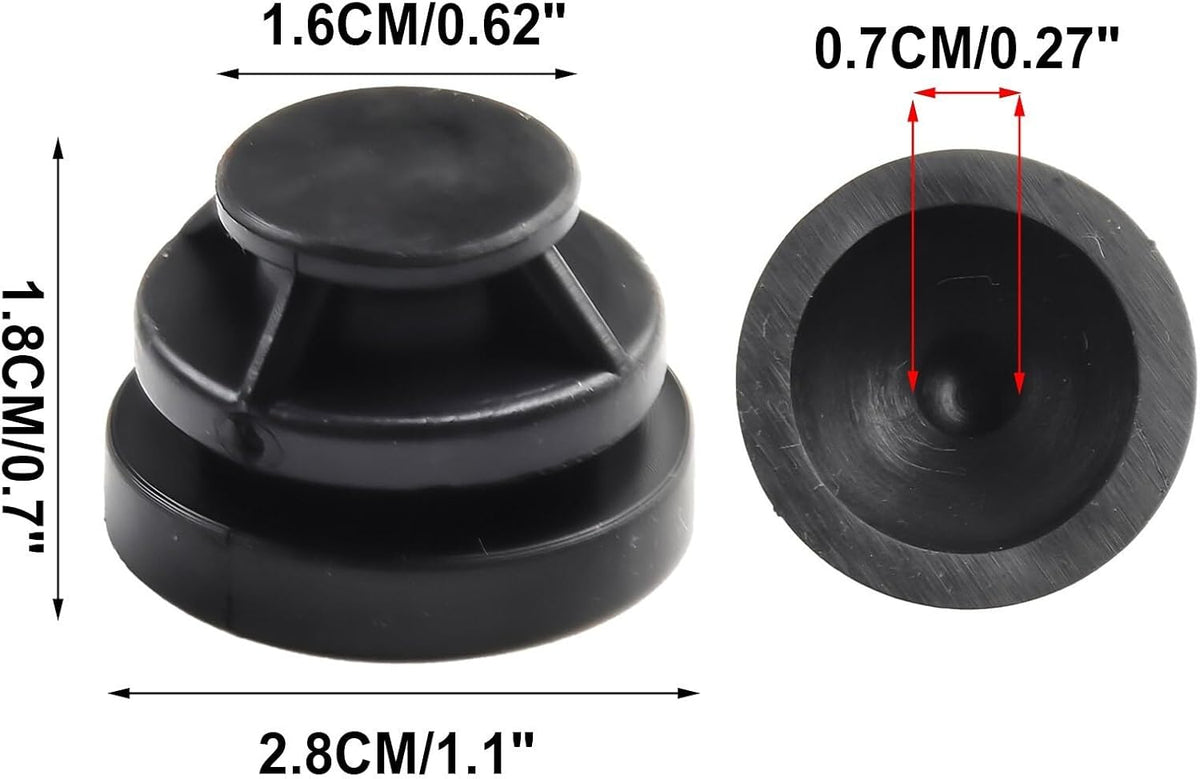 ya 11 9.14 baidiCar Engine Cover Rubber Mounts 4Pcs Car Accessories P30110238 Replacement