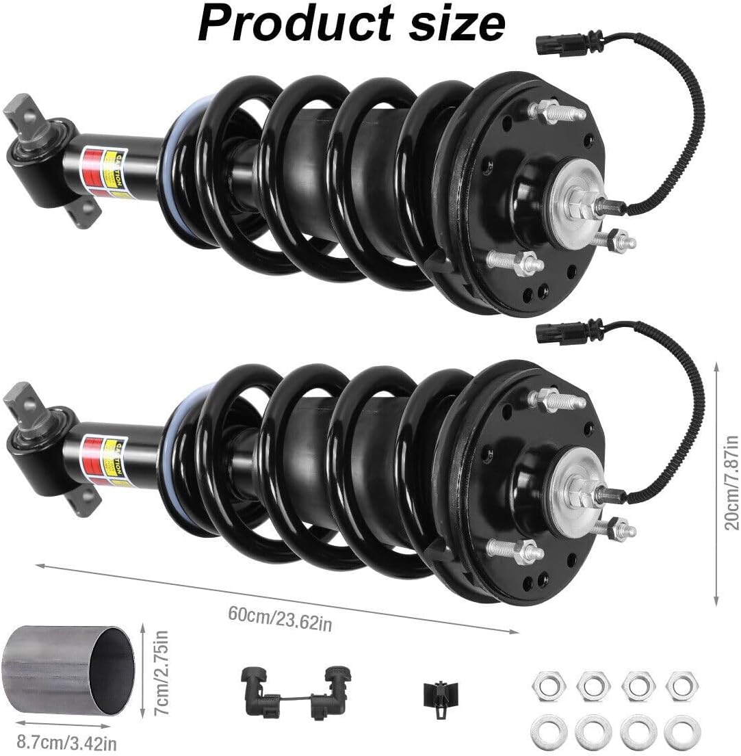ya 10 9.16 baidi 2-Pack Front Shock Absorber Strut Auxiliary Device Suitable for Chevrolet Tahoe Suburban Magnetic 84176631-