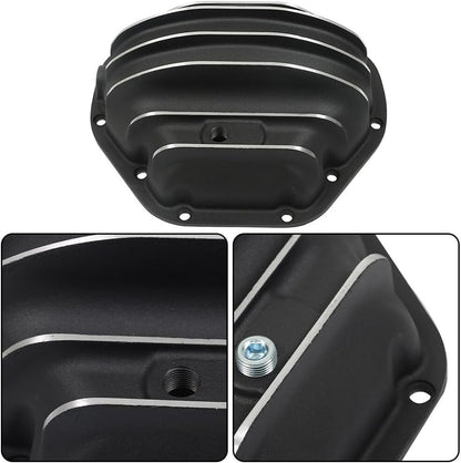 ya 4 8.14 Rear black differential cover with washer for Ford for Dodge SD for GMC Dana 80 10 bolts