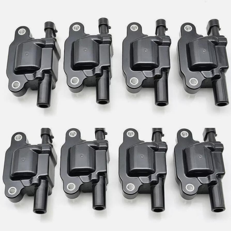 ya 9 10.24 8 PACK UF413 Ignition Coil + 41-110 Spark Plug + 9748UU Wire Fit for GMC