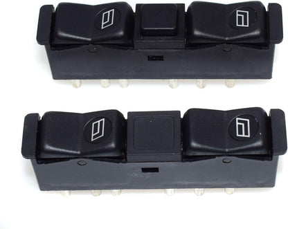 ya 9 10.24 Power Window Switch Left for Mercedes W123 W201 W126 0008208110 0008208210