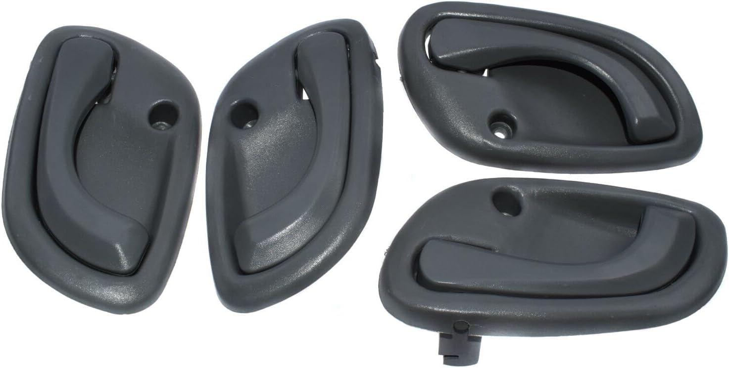 ya 4 8.14 Interior Door Handle Gray 4-Piece Set for Suzuki Grand Vitara Esteem XL-7