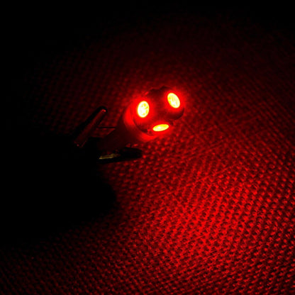 ya 4 8.14 50 Pack Super Red T10 LED Bulbs Internal Number License Plate Light Acc @