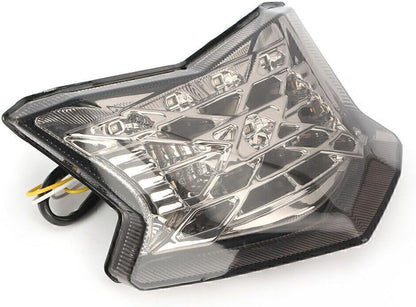 ya 4 8.8.2 Smoke Rear LED Turn Signal Taillight Lamp for Kawasaki Z900/Z650 ABS 2017-2023