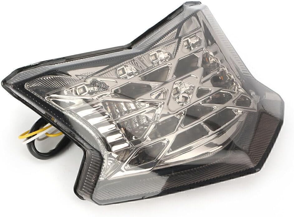 ya 10 9.16 zhengce Smoke Rear LED Turn Signal Taillight Lamp for Kawasaki Z900/Z650 ABS 2017-2