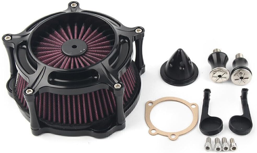 ya 10 9.16 zhengce Spike Turbine Air Cleaner Fit Sportster xl883 Low XL883L 2007-2019 US STOCK