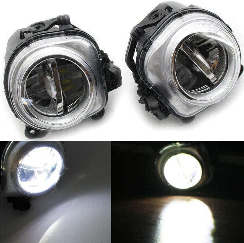 ya 4 8.14 Front bumper LED fog lights 2 pcs for BMW X3 F25 X4 F26 X5 F15 F85 X6 F16