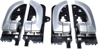 ya 5 8.24 baidi Set of 4 Front and Rear Interior Door Handles for Hyundai 2006-2008 Sonata 826103K020
