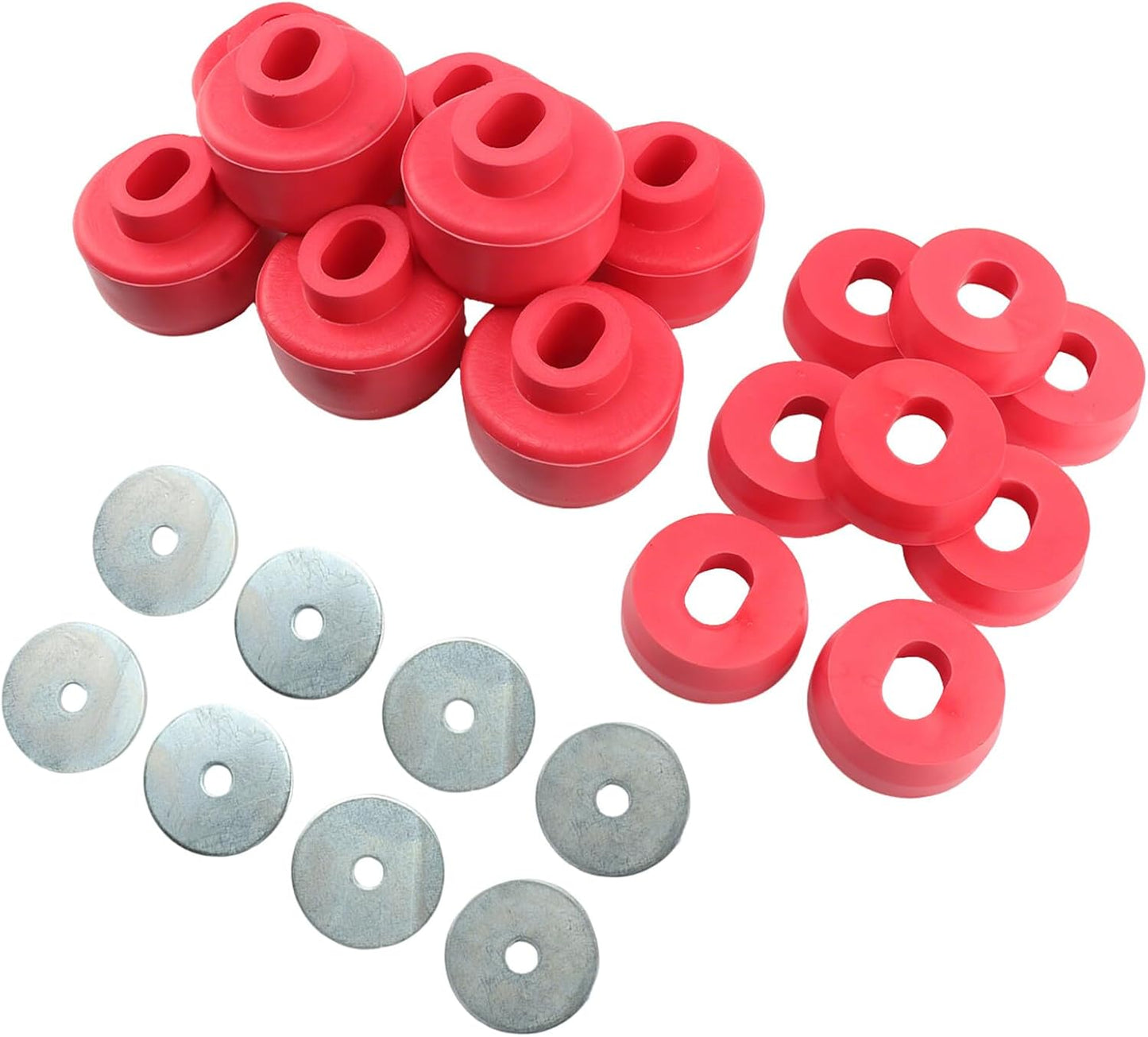 ya 2 8.15 For 1999-2014 for Chevy for Silverado & for Sierra 2WD/4WD Body Cab Mount Bushing Kit 7-141