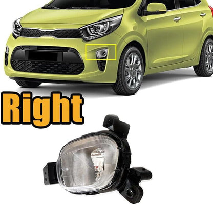 ya 2 8.15 Right front bumper fog light daytime running light for Kia Picanto 2018 2019