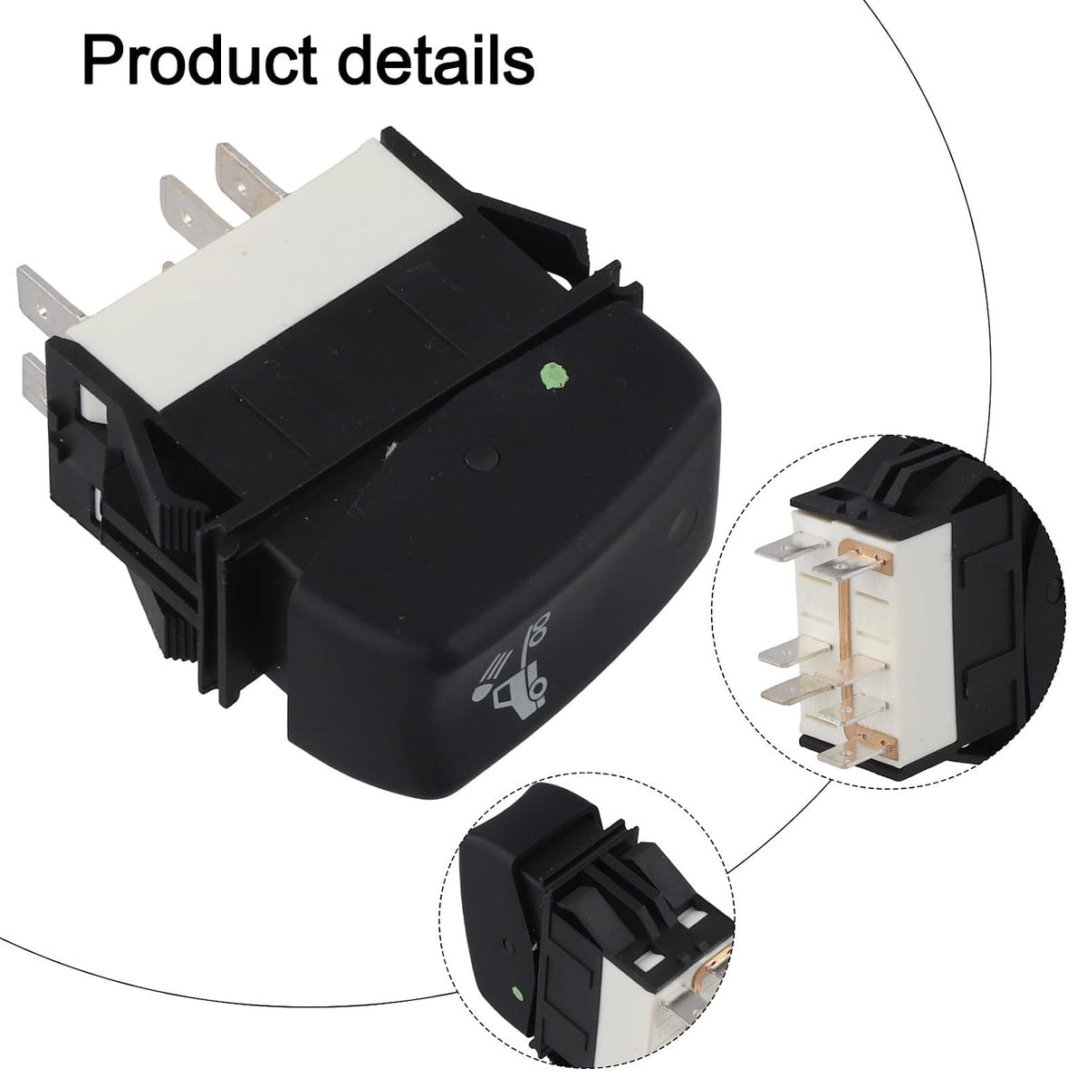 ya 23 10.7 baidi Compatible Headlight Switch Rocker Button P27104011 for for Kenworth Trunk