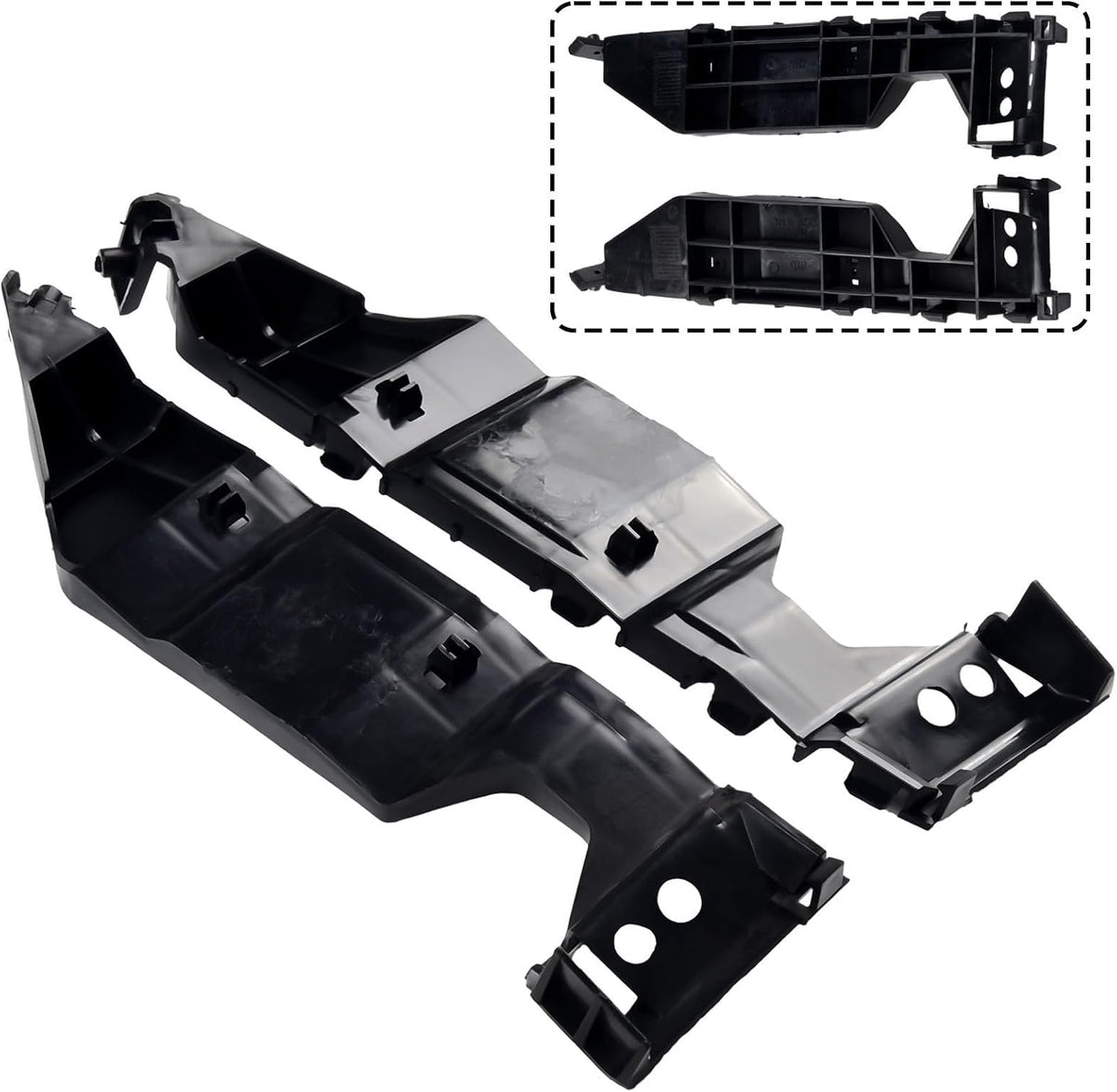 ya 6 8.14 for for Suzuki for Swift 2005-2011 Pair Front Bumper Holder Bracket 71731-63J00 New