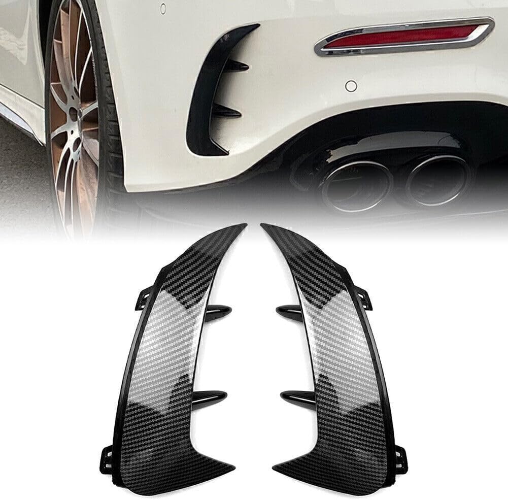 ya 4 8.14 for Three-Compartment Mercedes-Benz A-Class W177 A200 A220, 2 Rear Bumper Diffuser Vents