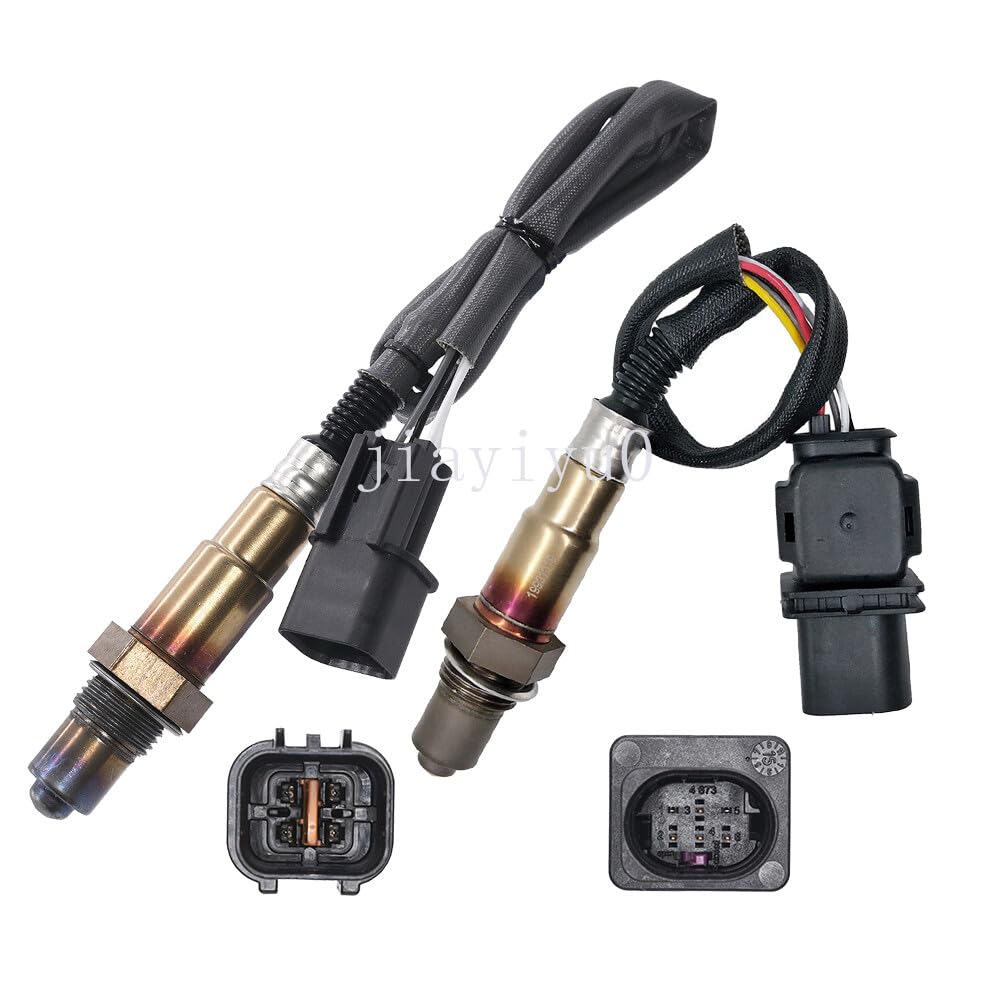 ya 4 8.8 2pcs Oxygen O2 Sensor 1&2 for 2014-2016 for Kia Forte Koup Forte5 1.6L Upper+Lower