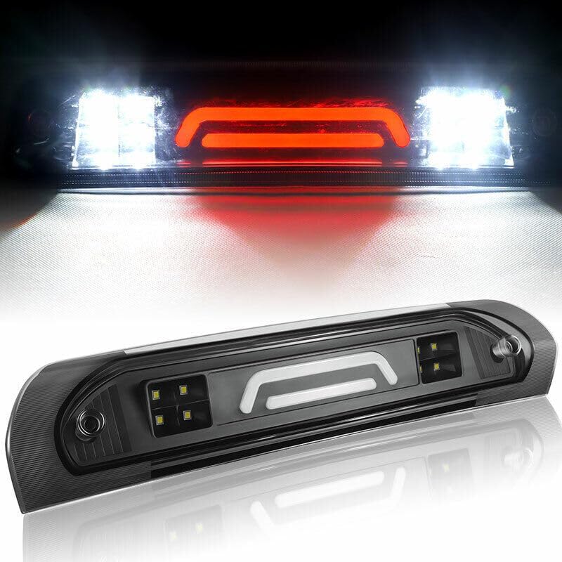 ya 4 8.10 Smoked LED 3rd Tail Brake Light Cargo Lamp fit 02-09 for Dodge for Ram 1500 2500 3500 US