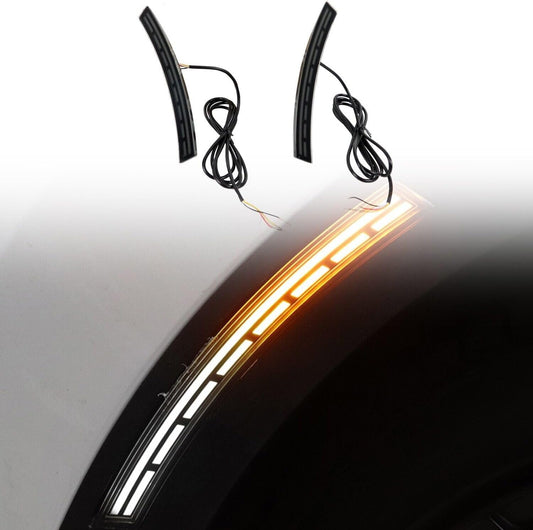 ya 4 8.8 Suitable for Honda CRV 2023-2024 Wheel Arch LED Fog Light DRL Daytime Running Light 