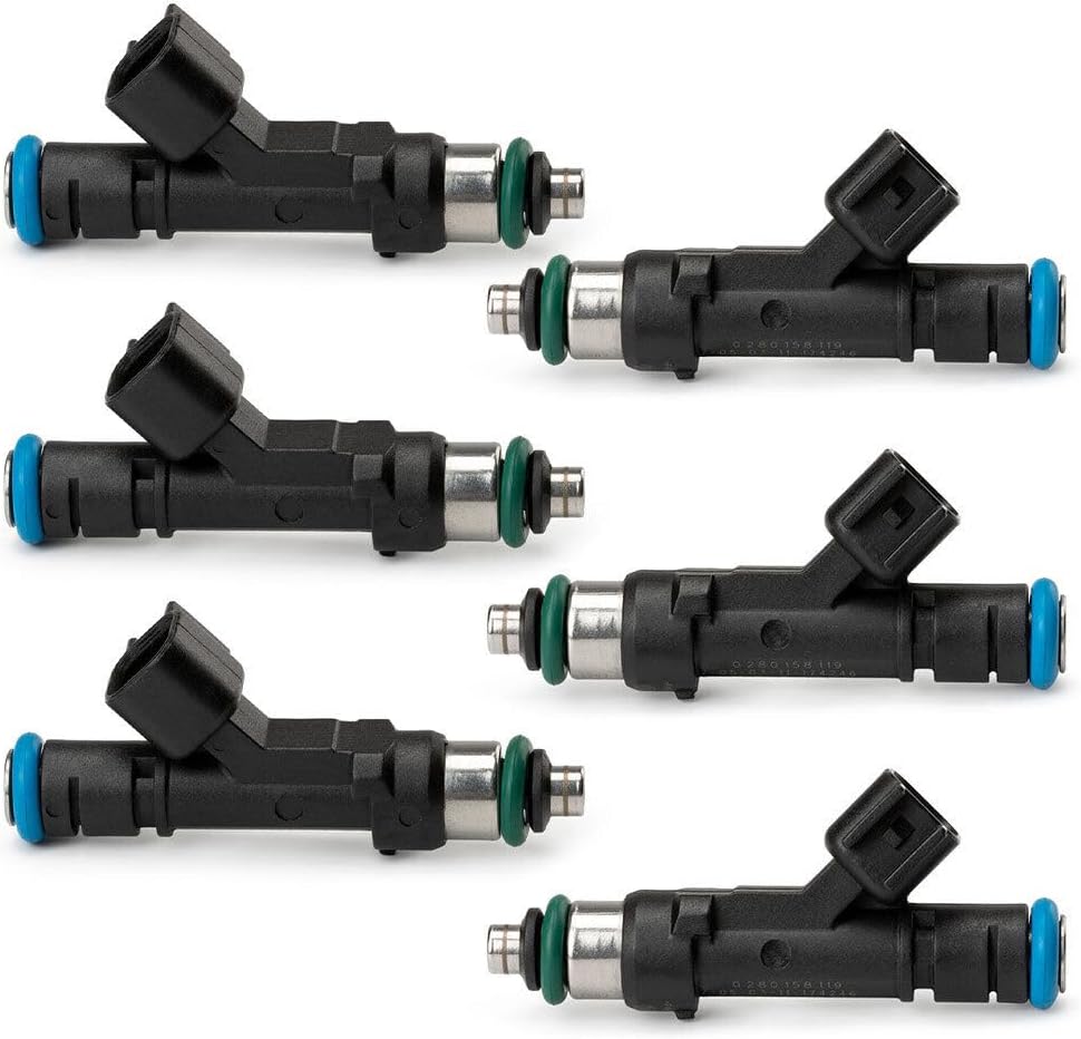 ya 4 8.8 6x Fuel Injectors for Chrysler Town & Country 08-10 3.8L 3.3L for Jeep Wrangler 3.8L