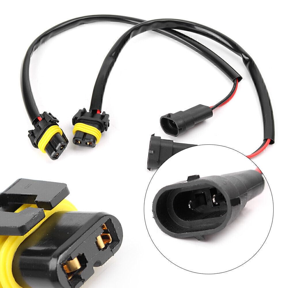 ya 4 8.8 H11 H8 9006 Conversion Harness Adapter Connector Cable for Headlight Fog Light 