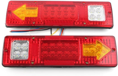 ya 4 8.10 Rear Tail Light Brake Turn Signal Reverse Lamp For Trailers Trucks Lorries