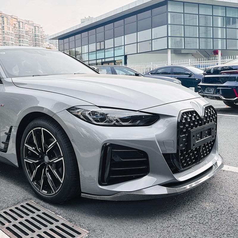 ya 2 8.15 Suitable for 2020-2023 for BMW 4 Series G22 G23 G26 Carbon Fiber ABS Front Bumper Spoiler Lip