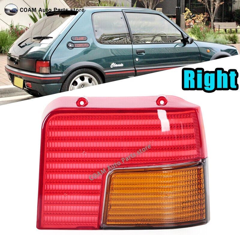 ya 4 8.24 baidi Right rear reverse brake stop light cover for Peugeot 205 1983-1994